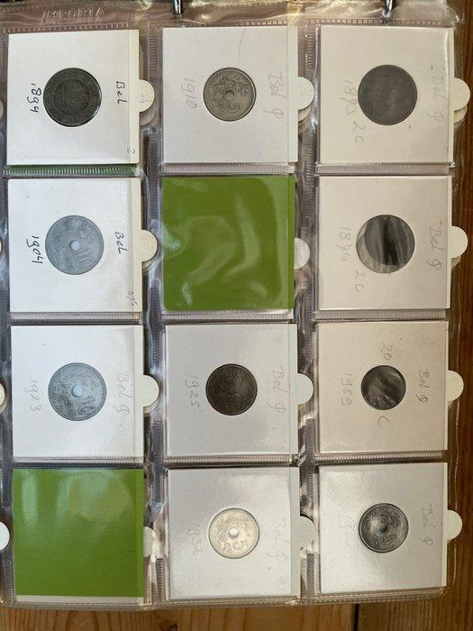 Album Belgie, Luxemburg, Denemarken en Frankrijk, Wereld., Postzegels en Munten, Munten | Europa | Niet-Euromunten
