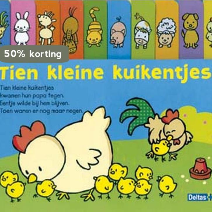 Tien kleine kuikentjes 9789044714623 Znu, Boeken, Kinderboeken | Baby's en Peuters, Gelezen, Verzenden