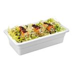 Gastronorm bak wit melamine | 1/4 GN | 26,5x16,2x6,5(h)cm, Verzenden, Nieuw in verpakking