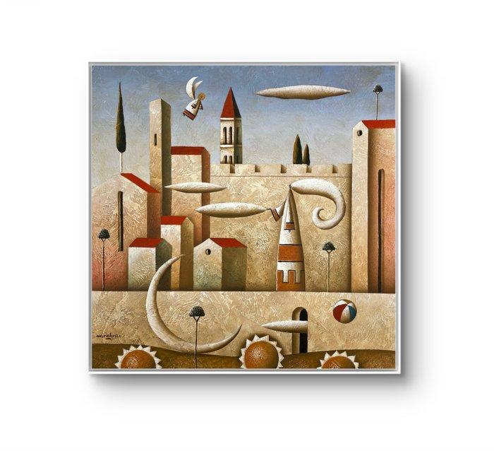 Carlo Mirabasso - Il Desiderio Realizzato, Antiek en Kunst, Kunst | Schilderijen | Modern