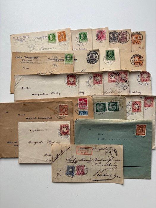 Duitse Rijk - Verzameling briefkaarten Duitse Rijk/Bayern, Postzegels en Munten, Postzegels | Europa | Duitsland