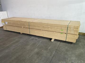 Veiling - 15x Vuren balk 450x14,5x4,5 cm, Doe-het-zelf en Bouw, Hout en Planken, Nieuw