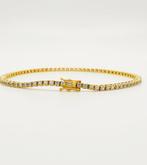 Armband - 18 karaat Geel goud Aquamarijn, Handtassen en Accessoires, Nieuw