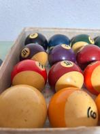 Pokerset - Vintage Billardkugeln - Aramith