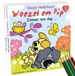 Woezel & Pip  -   Pakket - Zomaar een dag en kleurboek, Boeken, Kinderboeken | Kleuters, Gelezen, Guusje Nederhorst, Verzenden
