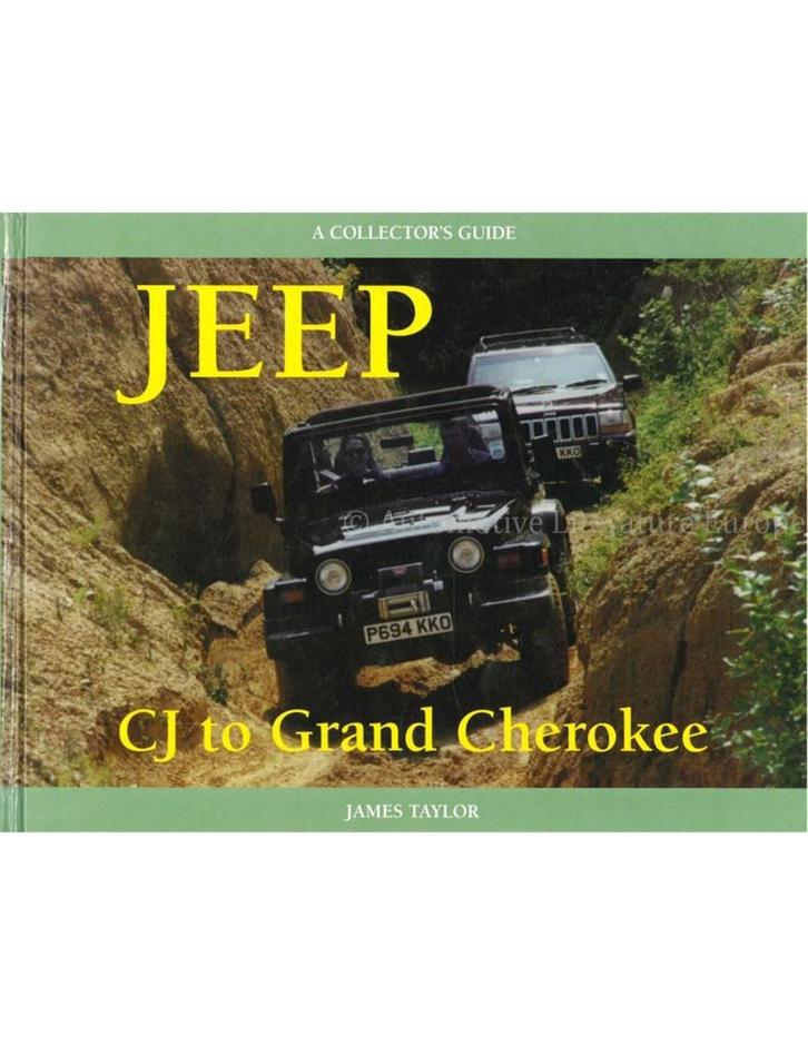 JEEP, CJ TO GRAND CHEROKEE (A COLLECTORS GUIDE), Boeken, Auto's | Boeken