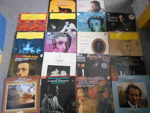 Chopin - 18 x LPs - Various Chopin Piano Works - Diverse, Cd's en Dvd's, Vinyl Singles