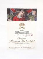 Paul Delvaux - Lithograph of Mouton Rothschild 1985 Label, Nieuw