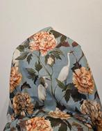 300x280 cm! Stof Art Nouveau met reigers en bloemen - Art, Antiek en Kunst