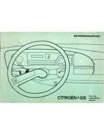 1976 CITROEN GS INSTRUCTIEBOEKJE DUITS, Autos : Divers, Modes d'emploi & Notices d'utilisation