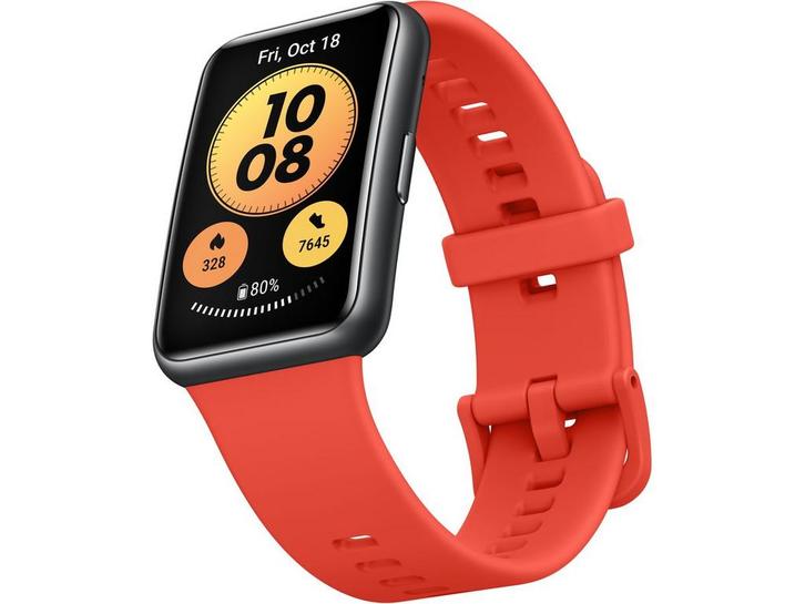 Huawei Watch Fit New - Smartwatch - 96 workout modes GPS, Huis en Inrichting, Woonaccessoires | Overige, Zo goed als nieuw, Verzenden