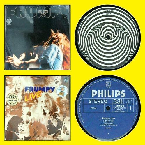 Frumpy - 1. By The Way (LP) / 2. Frumpy Live (2LP-Set 1973), Cd's en Dvd's, Vinyl Singles