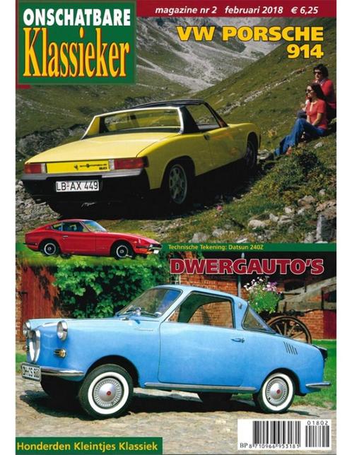 2018 ONSCHATBARE KLASSIEKER MAGAZINE 02 NEDERLANDS, Livres, Autos | Brochures & Magazines