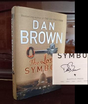 Signed Dan Brown - The Lost Symbol, VG+ - 2009