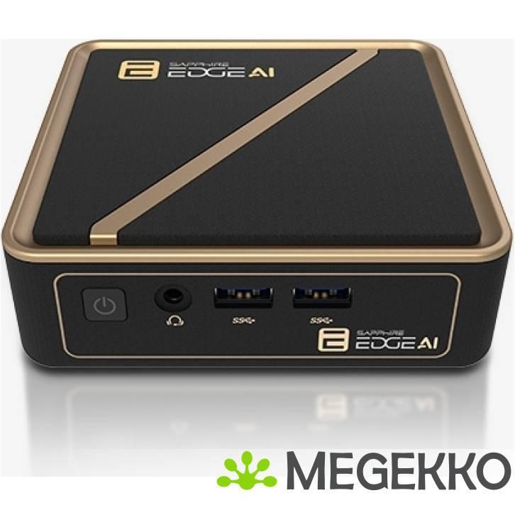 Sapphire Edge AI 370 AMD Ryzen AI HX 9 370 Barebone, Computers en Software, Desktop Pc's, Nieuw, Verzenden