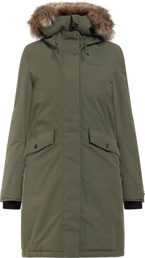 Didriksons ERIKA WNS PARKA 3 Dames Outdoorjas - Deep Gree..., Kleding | Dames, Jassen | Winter, Nieuw, Verzenden