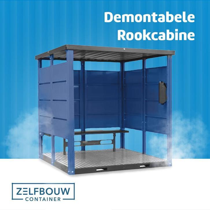 Demontabele rookcabine te koop laagste prijs garantie!, Tuin en Terras, Overkappingen, Nieuw