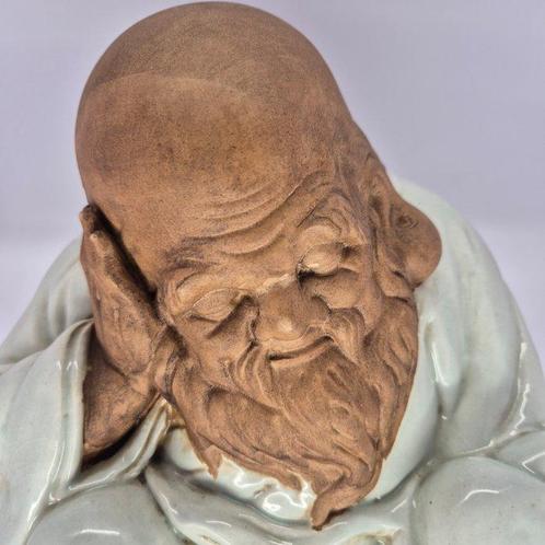 Statue, Large ceramic Sleeping Fukurokuju - 25 cm -, Verzamelen, Pennenverzamelingen