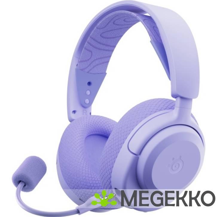 Steelseries Arctis Nova 3P Lavender Draadloze Gaming Headset, Computers en Software, Overige Computers en Software, Nieuw, Verzenden
