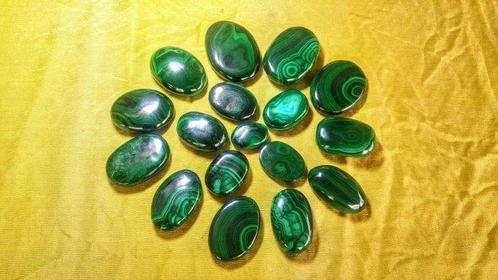 malachiet Getrommelde Nuggets Freeform - Massage Chakra, Verzamelen, Mineralen en Fossielen
