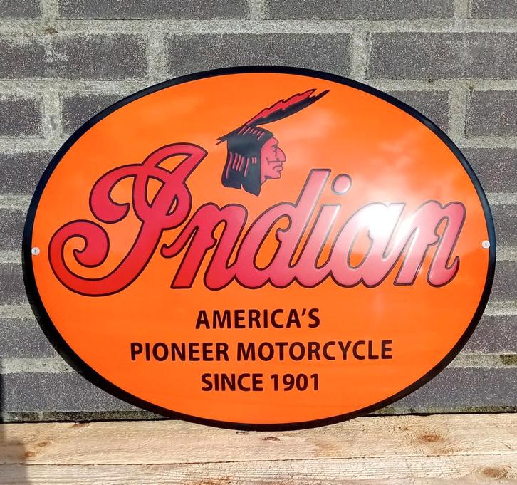 Indian america's pioneer motorcycle, Verzamelen, Merken en Reclamevoorwerpen, Verzenden