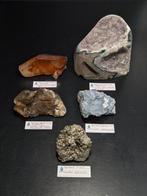 2,100 kg - Collection de minéraux – Améthyste, Quartz, Verzamelen, Mineralen en Fossielen