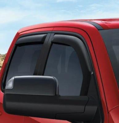 Side Window Air Deflectors (crew cab) - Ram 1500 2019+ DT, Auto-onderdelen, Overige Auto-onderdelen, Nieuw, Dodge, Ophalen of Verzenden