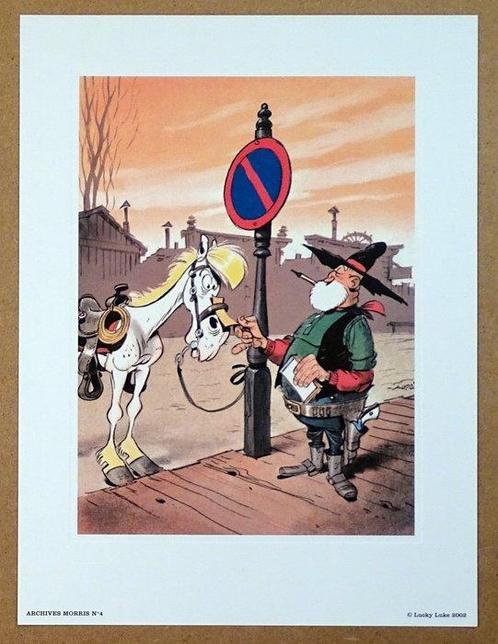 Morris - 4 Offset Print - Lucky Luke - Archives Morris -, Boeken, Strips | Comics