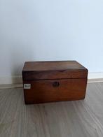 Kist - Hout - Antiek houten theekistje