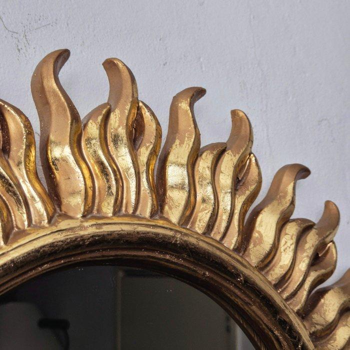 Spiegel- Spectaculaire Sun Burst / Zon Spiegel - 46 cm -, Antiek en Kunst, Curiosa en Brocante