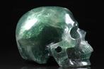 Groene fluoriet Hoge kwaliteit Gesneden schedel - Green