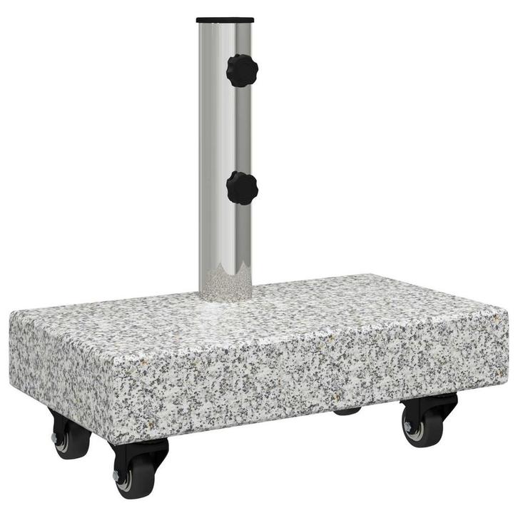 Parasolvoet Graniet Lichtgrijs | Retour Deal | -59%, Tuin en Terras, Parasols, Nieuw, Parasolvoet, Verzenden