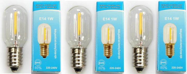3x LedLamp Klein Dimbaar / Lamp LED E14 Fitting Smal - 1..., Huis en Inrichting, Lampen | Tafellampen, Nieuw, Ophalen of Verzenden