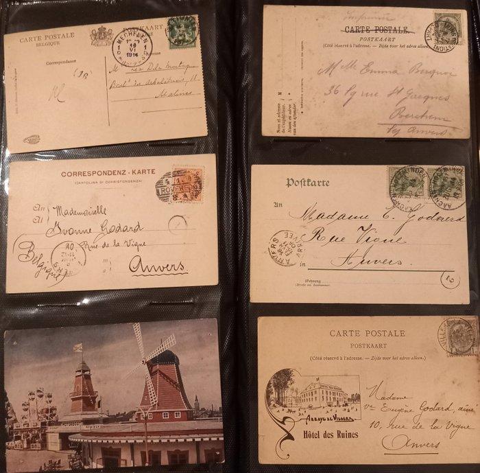 Album de cartes postales (90) - 1900-1940, Verzamelen, Postkaarten | Buitenland