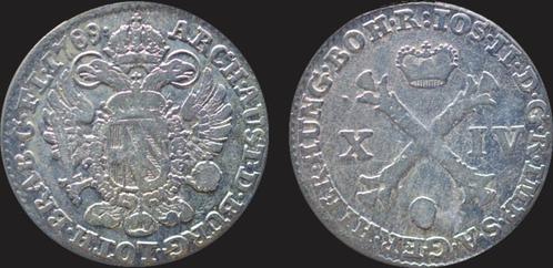 Austrian Netherlands Brabant Jozef Ii 14 oorden (liards)..., Timbres & Monnaies, Monnaies | Europe | Monnaies non-euro, Envoi