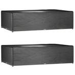 vidaXL Tuinmeubelhoezen 2 st 16 oogjes rechthoekig, Tuin en Terras, Verzenden, Nieuw