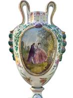 Vase - Porcelaine - Rare grande vase signé