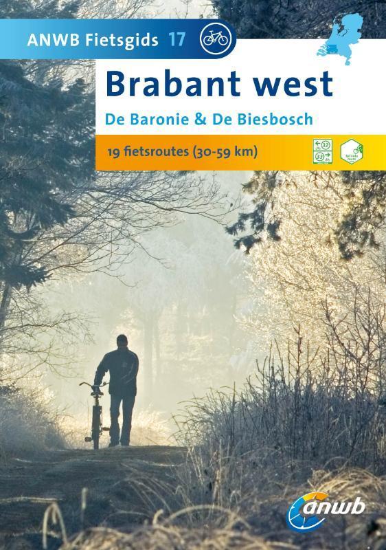 Brabant West: De Baronie & De Biesbosch / ANWB Fietskaart /, Boeken, Reisgidsen, Zo goed als nieuw, Verzenden
