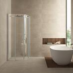 Aanbieding: BWS Kwartrond Douchecabine 90x90 cm met 2, Doe-het-zelf en Bouw, Sanitair, Ophalen of Verzenden, Nieuw, Chroom, Douche