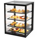 Neutrale Vitrine | INTEGRA | Zwart | 4 Niveaus |, Verzenden, Nieuw in verpakking