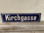 Kirchgasse - Plaque - Emaille