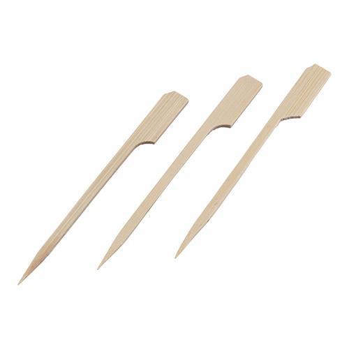 Hamburger prikkers bamboe smaakneutraal (100x)  9(l)cm, Zakelijke goederen, Horeca | Keukenapparatuur, Nieuw in verpakking, Verzenden