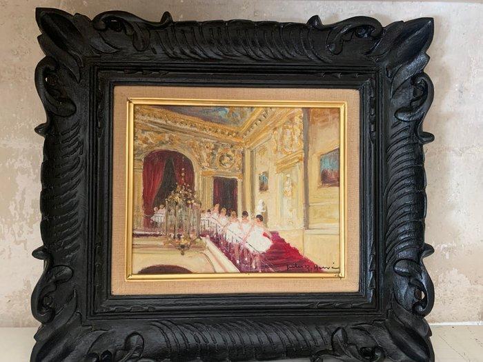 Jules Rene Herve (1887-1981) - A l’opera, Antiek en Kunst, Kunst | Schilderijen | Klassiek