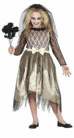 Spook Bruid Halloween Kostuum Meisje, Nieuw, Verzenden