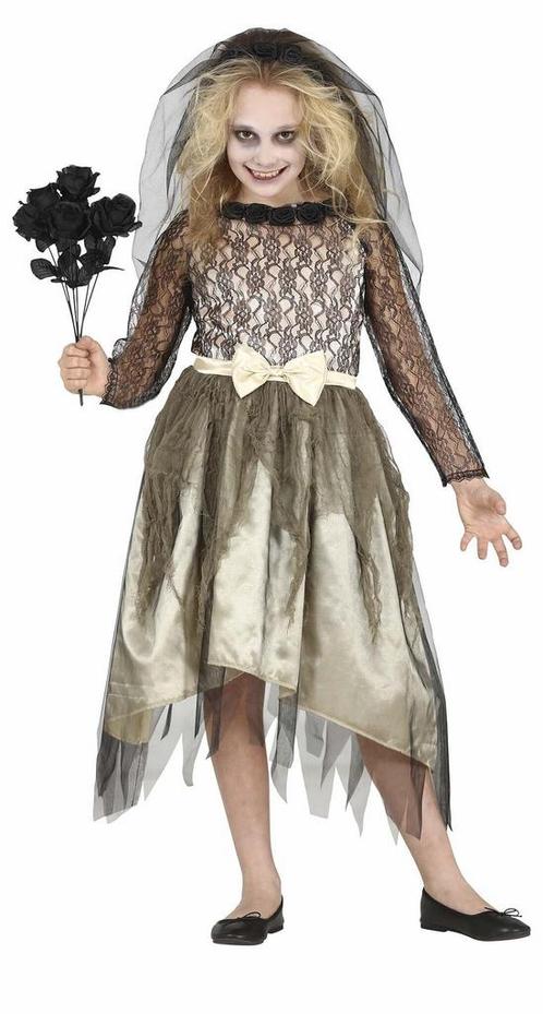Spook Bruid Halloween Kostuum Meisje, Hobby en Vrije tijd, Feestartikelen, Nieuw, Verzenden