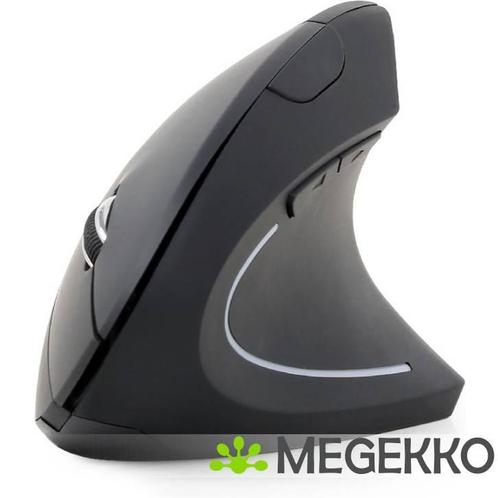 Gembird MUSW-ERGO-01 muis RF Draadloos Optisch 1600 DPI, Computers en Software, Overige Computers en Software, Nieuw, Verzenden