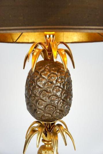 Lampe de table - Lampe en ananas finement élaborée - de
