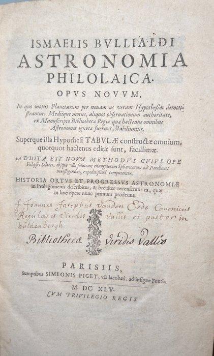 Ismaël Boulliau - Astronomia Philolaica - 1645, Antiquités & Art, Antiquités | Livres & Manuscrits