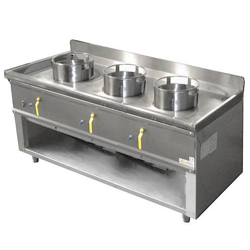 Wokfornuis | ASIA I | Gas | 3 Branders (3x 20/25/35kW) |, Zakelijke goederen, Horeca | Keukenapparatuur, Nieuw in verpakking, Verzenden