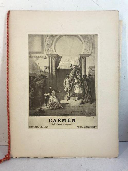 Georges Bizet / Henri Meilhac / Ludovic Halévy / Lila de, Antiek en Kunst, Antiek | Boeken en Manuscripten